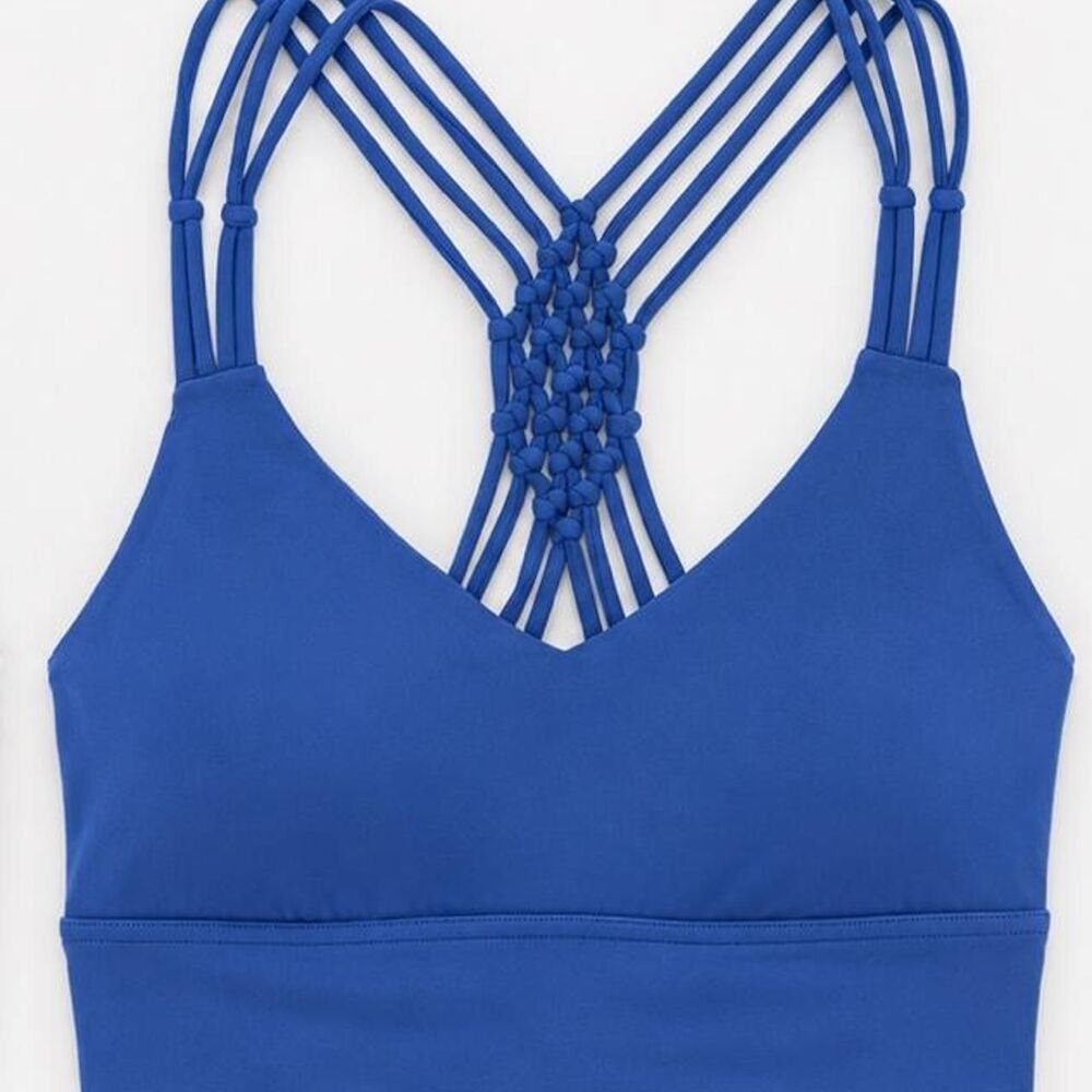 Aerie Women's Blue and Purple Bra